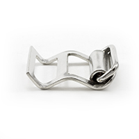 Steel Buckle #1020 Nickel Plated 1' (Standard Pack 100 Each) $0.40