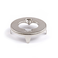 DOT Common Sense Eyelet #91-BS-78403-1A Nickel Plated Brass (1 Each is a Pack of 100) 