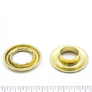 Sharpened Edge Self-Piercing Grommet with Plain Washer #3 Brass (1 Each is a Drum of 50,000) (*N*) $9,872.55