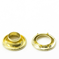 Rolled Rim Grommet with Spur Washer #1 Brass 13/32' (1 Each is 25 Gross) $394.32
