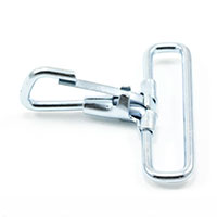 Steel Wire Snap #142-A Zinc Plated Steel 2' (Standard Pack 100 Each) $0.29