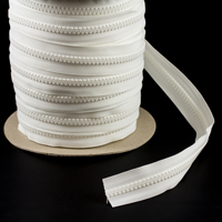 YKK Vislon Chain #10VF 11/16' Tape White (Standard Pack 55 Yards,Full Rolls Only) $2.33