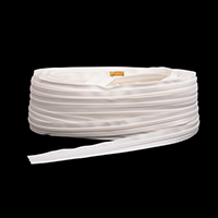 YKK Ziplon Chain #10CF 3/4' Tape White (Standard Pack 109 Yards,Full Rolls Only) $1.84
