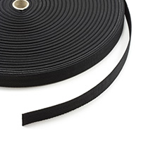 Polypropylene Webbing 1' #7166/P0001 Black (1 Each is 100 Yards) 