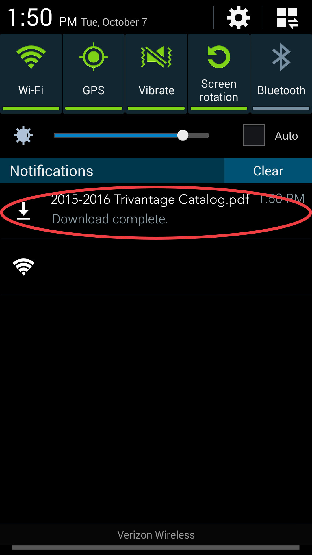 Trivantage Catalog Download for Android